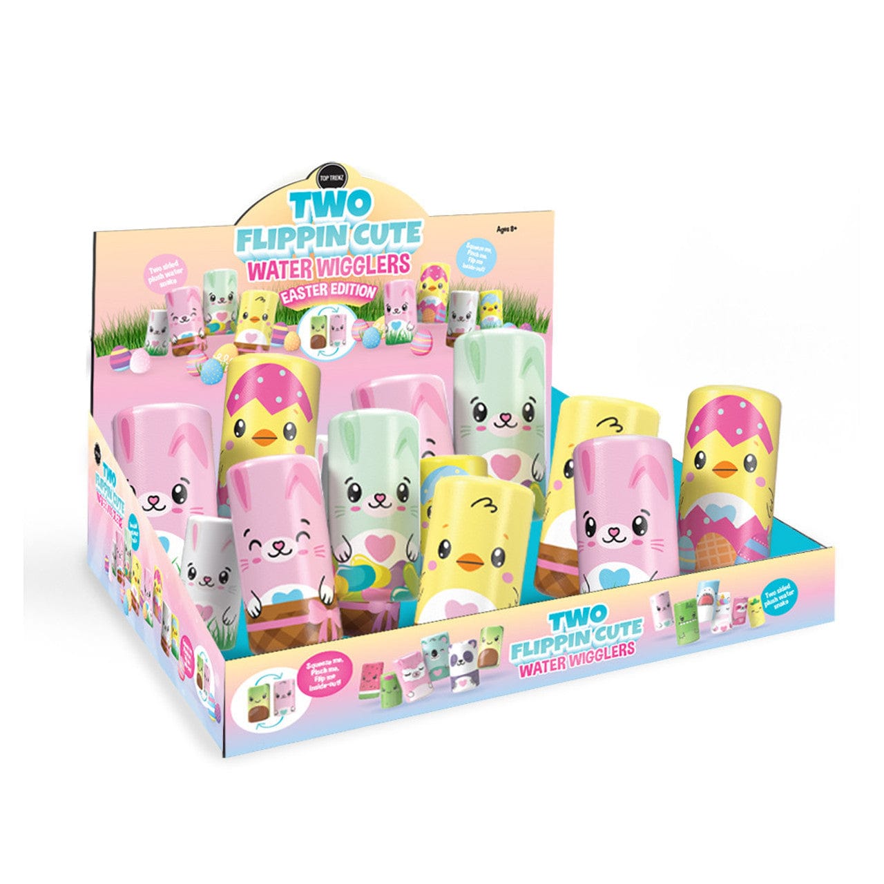 Top Trenz Top Trenz Two Flippin' Cute Plush Water Wiggler - Little Miss Muffin Children & Home