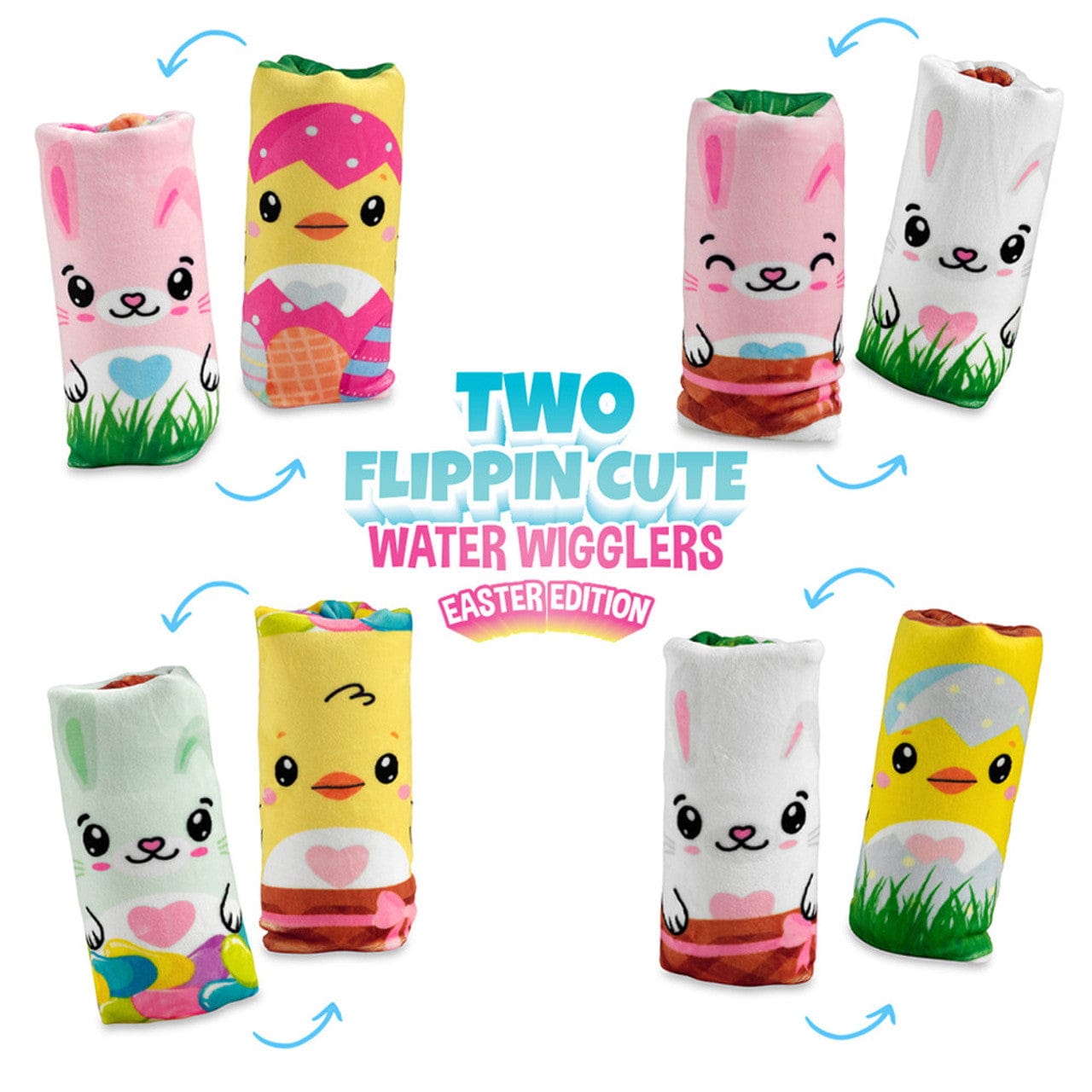 Top Trenz Two Flippin' Cute Plush Water Wiggler | Little