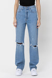 Cello Jeans Cello Jeans WV17933RS-LTD Super High Rise Destroy Dad Jean - Little Miss Muffin Children & Home