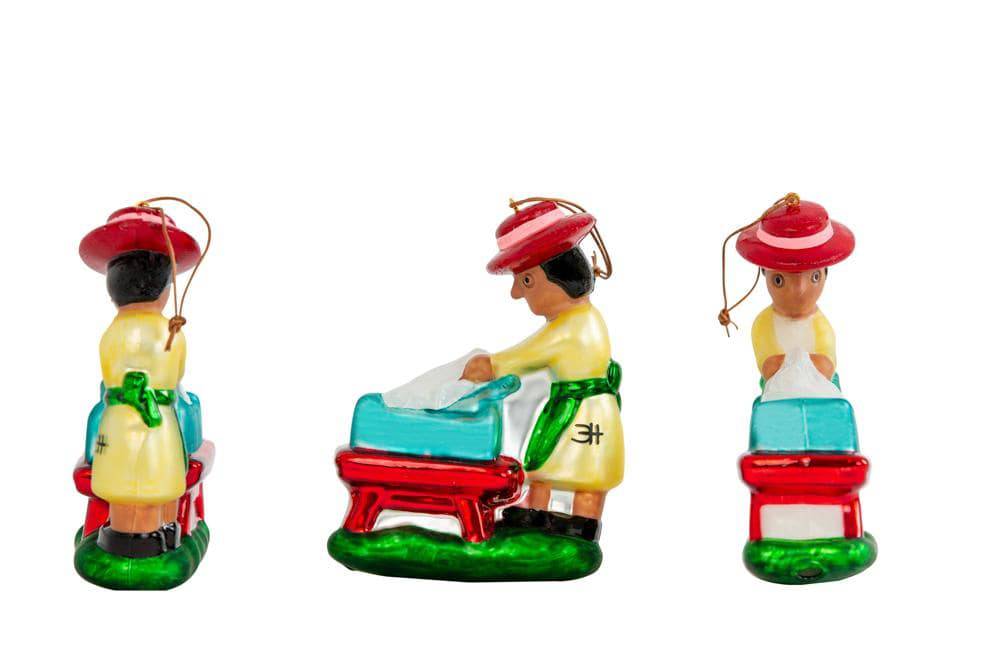 Clementine Hunter, Gitter Gallery - Clementine Hunter Wash Day Figurine Ornament - Little Miss Muffin Children & Home