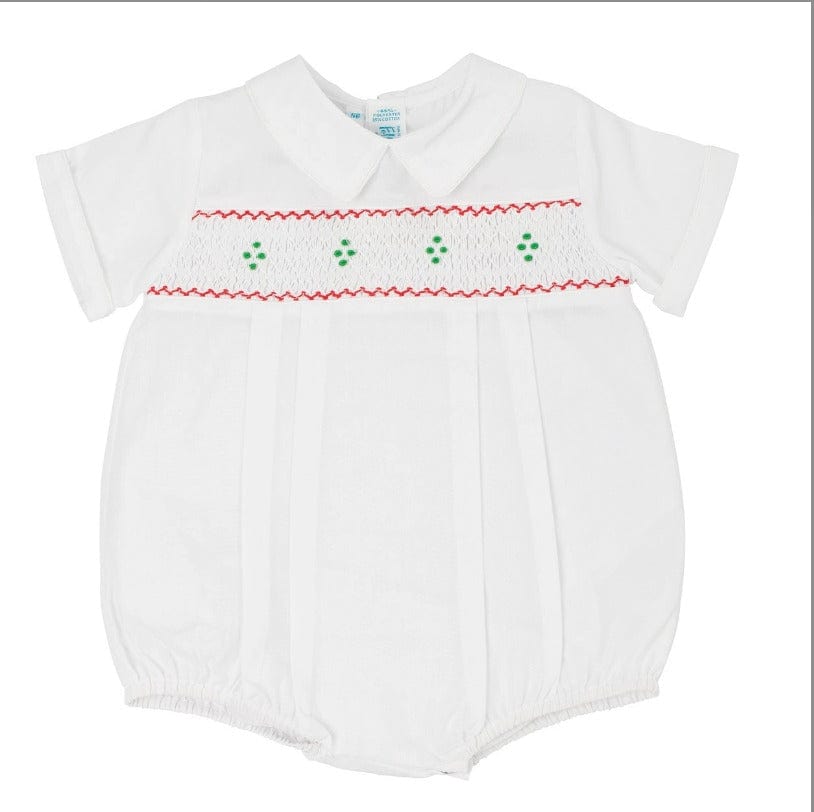 Feltman Brothers Feltman Brothers Smocked Holiday Creeper - Little Miss Muffin Children & Home
