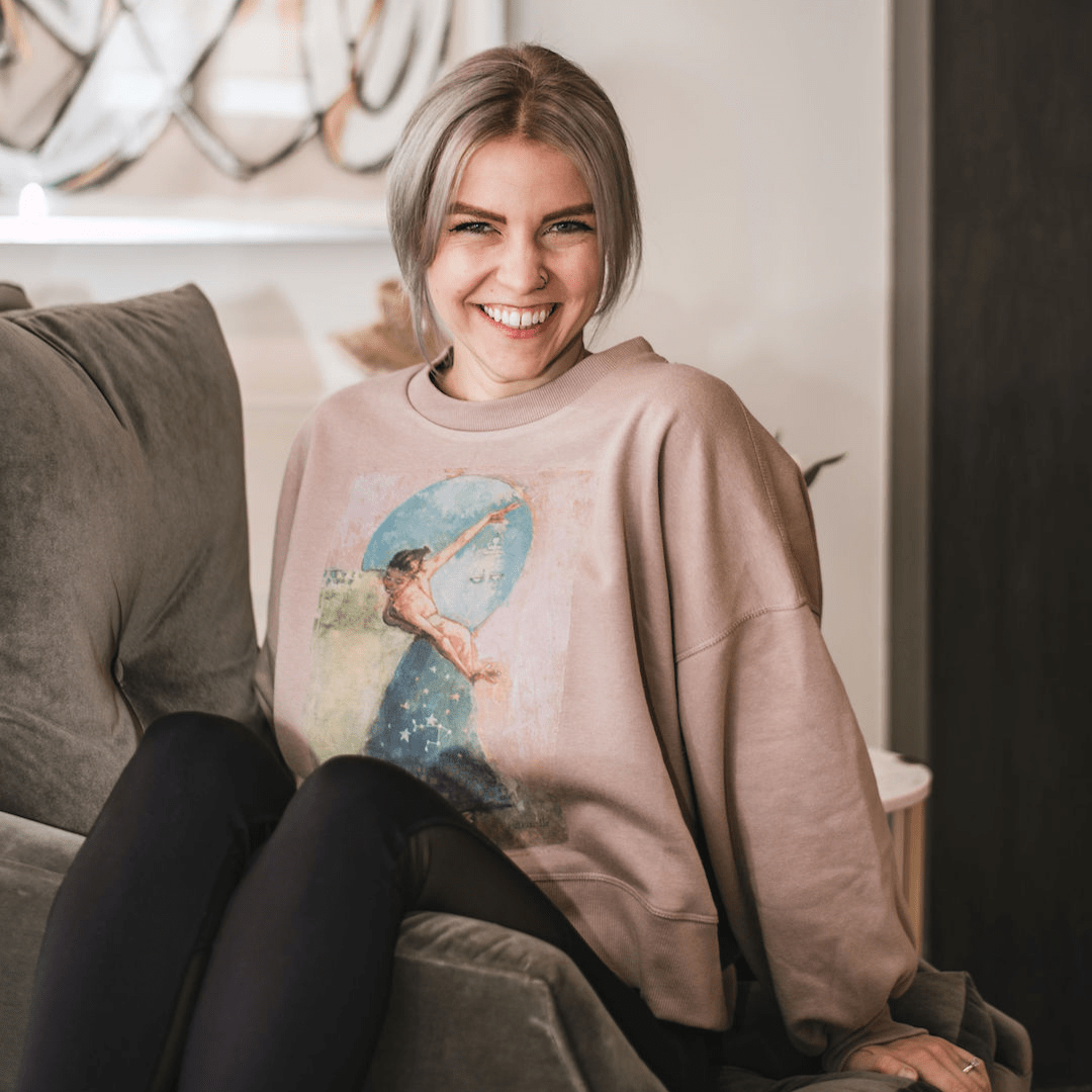 Whereable Art Whereable Art Libra Sweatshirt - Little Miss Muffin Children & Home