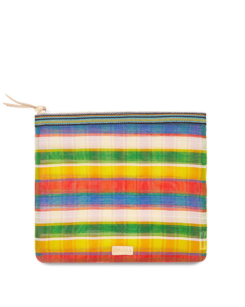 Consuela Consuela Marcela Extra Large Slim Zip Pouch - Little Miss Muffin Children & Home