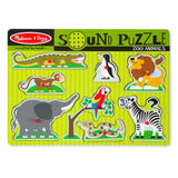 Melissa & Doug Melissa & Doug Zoo Animals Sound Puzzle - Little Miss Muffin Children & Home