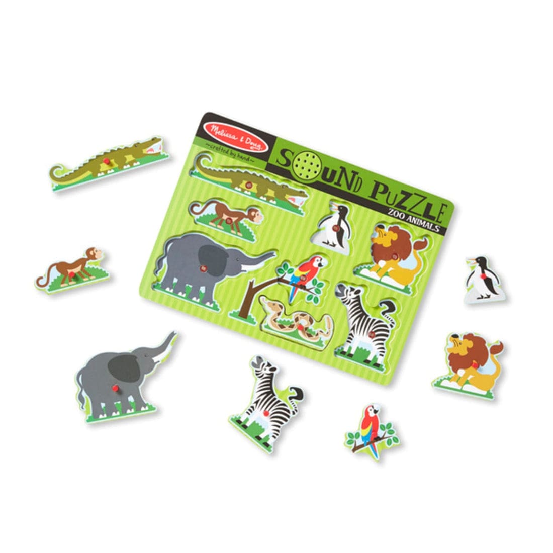 Melissa & Doug Melissa & Doug Zoo Animals Sound Puzzle - Little Miss Muffin Children & Home