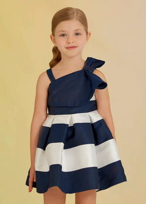 Abel & Lula Abel & Lula Striped Dress - Little Miss Muffin Children & Home