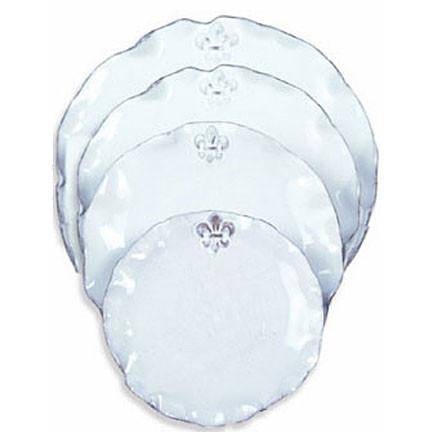 Abigails Home Decor - Abigails Fleur de Lis Plates, Assorted Sizes - Little Miss Muffin Children & Home