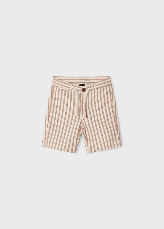 Mayoral Usa Inc Mayoral Striped Bermuda Shorts - Little Miss Muffin Children & Home