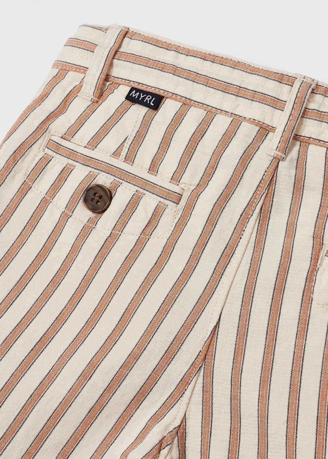 Mayoral Usa Inc Mayoral Striped Bermuda Shorts - Little Miss Muffin Children & Home