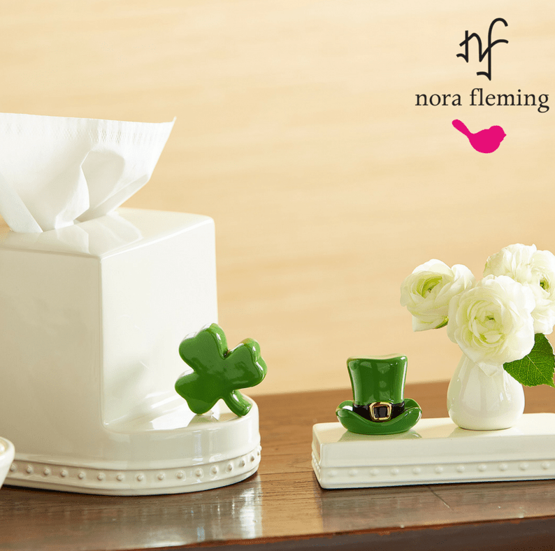 Nora Fleming - Nora Fleming Irish at Heart Clover Topper - Little Miss Muffin Children & Home