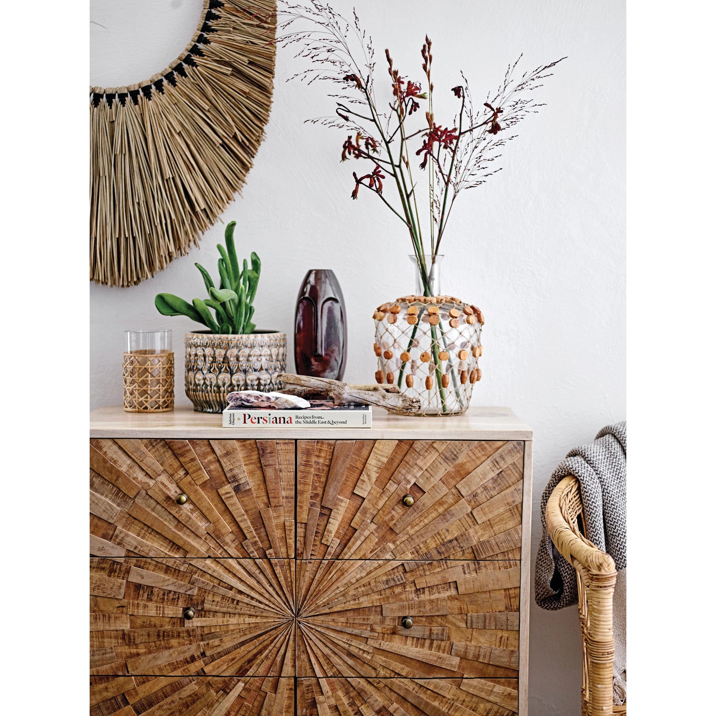 Bloomingville Bloomingville Embossed Stoneware Planter - Little Miss Muffin Children & Home