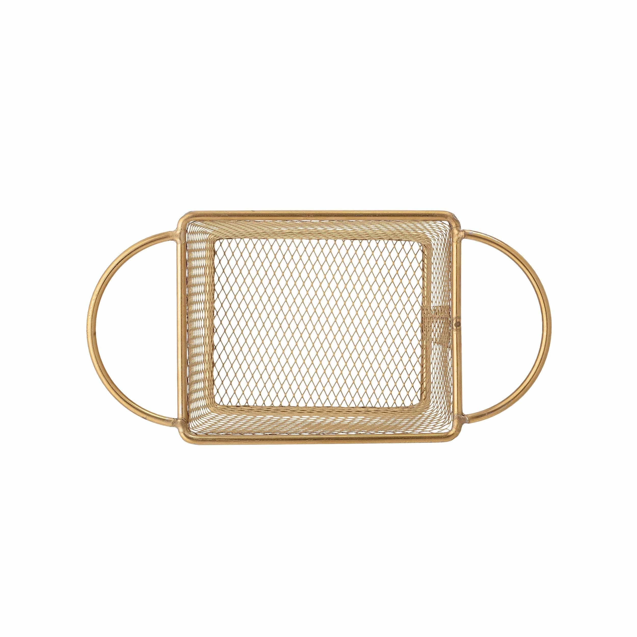 Bloomingville Bloomingville Stainless Steel Mesh Basket - Little Miss Muffin Children & Home