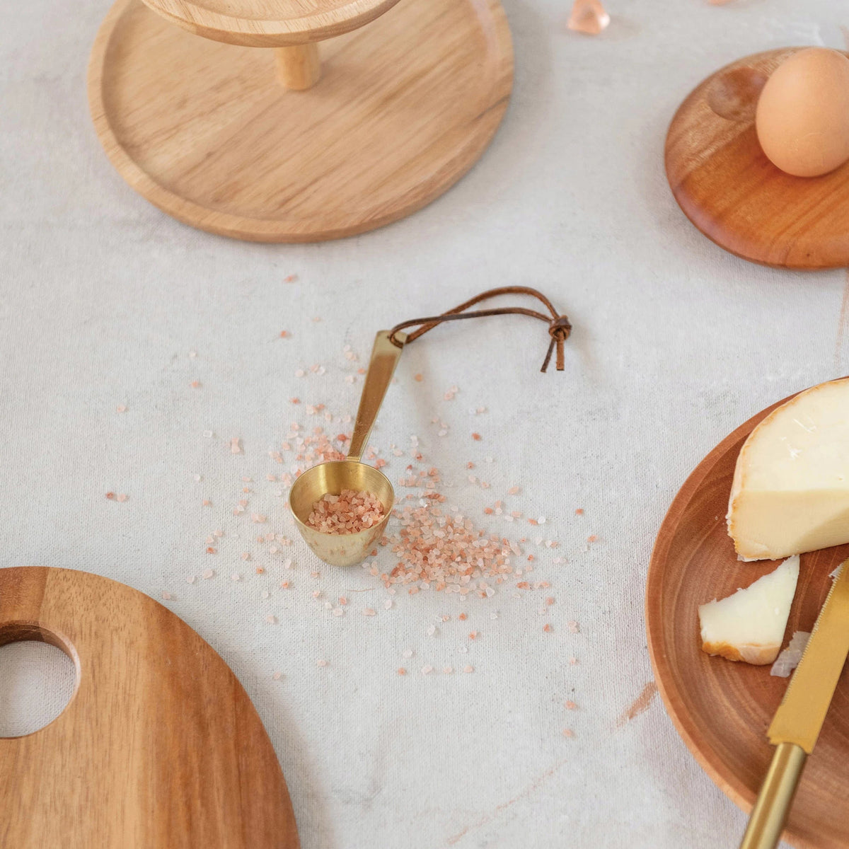 Bloomingville Bloomingville Metal Scoop with Leather Tie - Little Miss Muffin Children & Home