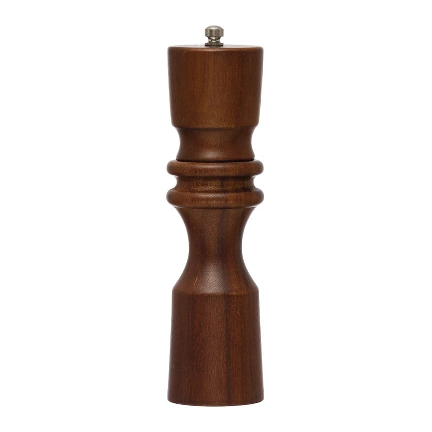 Bloomingville Bloomingville Acacia Wood & Stainless Steel Pepper Mill - Little Miss Muffin Children & Home