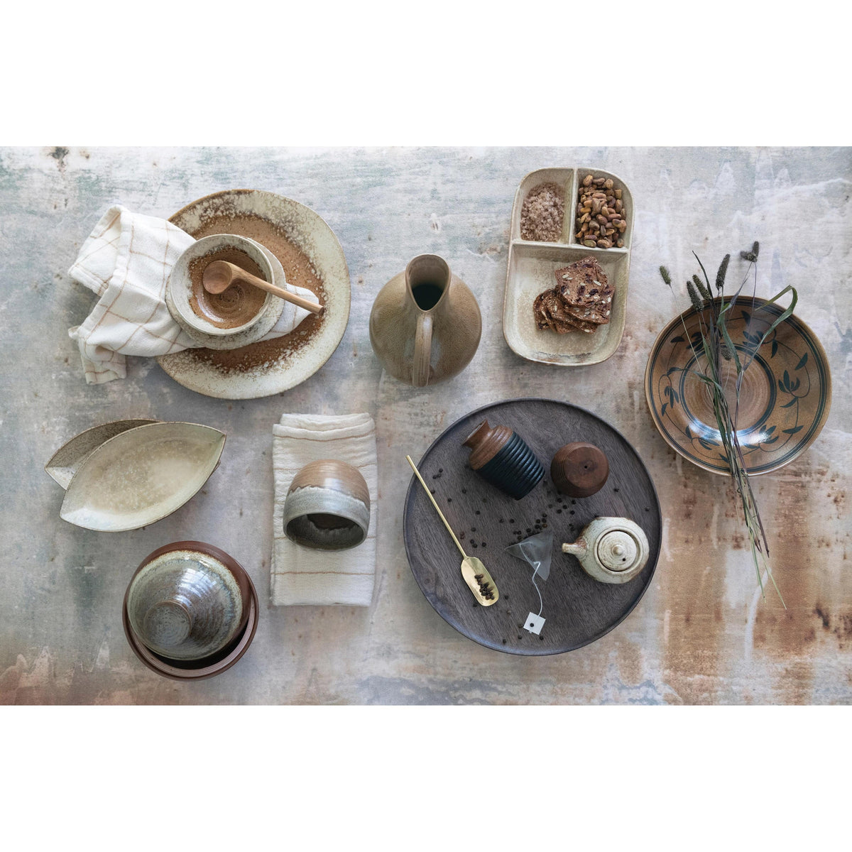 Bloomingville Bloomingville Stoneware Pitcher - Little Miss Muffin Children & Home