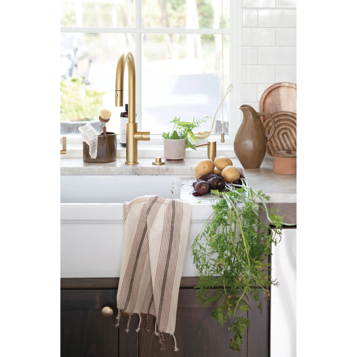 Bloomingville Bloomingville Stoneware Container & Spongeholder - Little Miss Muffin Children & Home