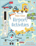 Usborne Usborne Wipe Clean Airport Activities Book - Little Miss Muffin Children & Home