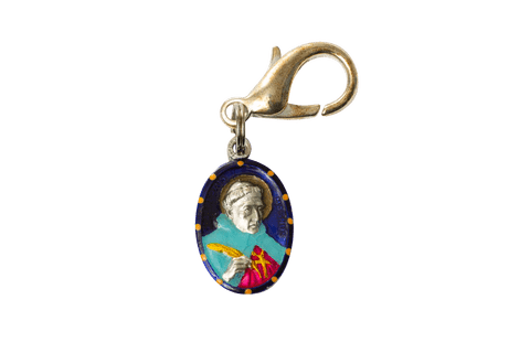 Saints For Sinners Saints For Sinners Saint Albert Hand Painted Medal - Little Miss Muffin Children & Home