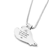 Cristy Cali Cristy Cali Angel Baby - Your First Breath Took Ours Away Pendant Necklace - Little Miss Muffin Children & Home