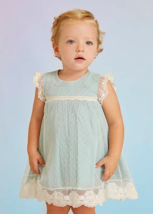 Abel & Lula Abel & Lula Tulle Plumeti Dress - Little Miss Muffin Children & Home