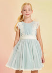 Abel & Lula Abel & Lula Tulle Plumeti Dress - Little Miss Muffin Children & Home