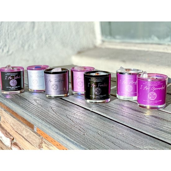 Pause Play Wellness Pause Play Wellness 'I Am Truthful' Meditation Candle - Little Miss Muffin Children & Home