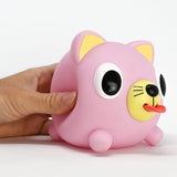 Sankyo Toys SANKO PINK JABBER BALL CAT - Little Miss Muffin Children & Home