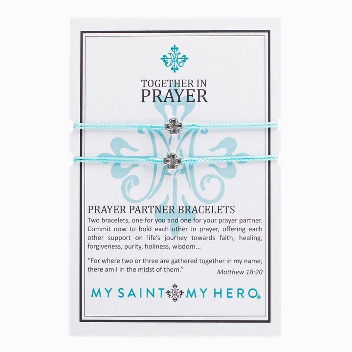 My Saint My Hero - My Saint My Hero Together in Prayer Bracelets - Little Miss Muffin Children & Home