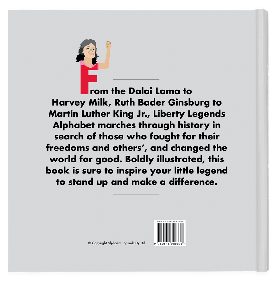 Alphabet Legends - Liberty Legends Alphabet - Little Miss Muffin Children & Home