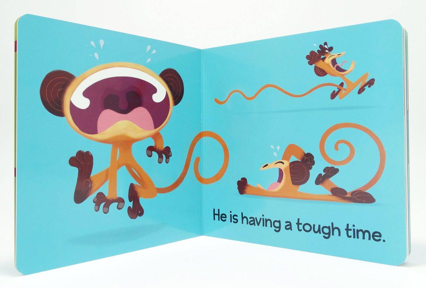 Fitzroy-Couglan - Hello Genius Little Monkey Calms Down board book - Little Miss Muffin Children & Home