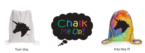 Chalk Me Up Chalk Me Up Heart Drawstring Bag Tie Dye Kit - Little Miss Muffin Children & Home