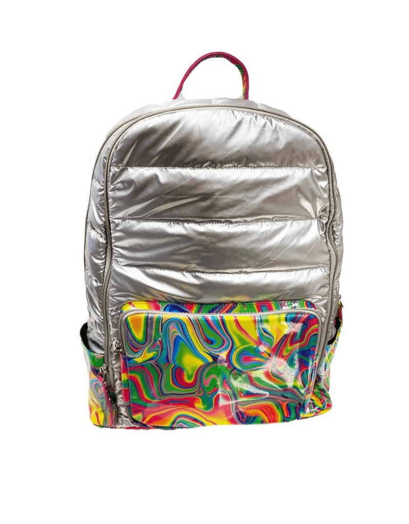 Bari Lynn Bari Lynn Rainbow Marbled Backpack - Little Miss Muffin Children & Home