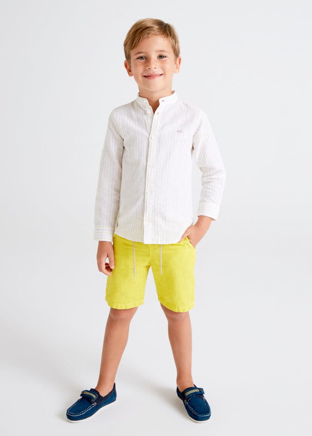 Mayoral Mayoral Elastic Waist Bermuda Shorts - Little Miss Muffin Children & Home