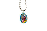 Saints For Sinners Saints For Sinners Saint Bernadine of Siena Hand Painted Medal - Little Miss Muffin Children & Home