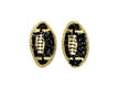 GDL - Golden Lily Golden Lily Football Stud Earrings - Little Miss Muffin Children & Home