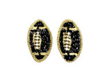 GDL - Golden Lily Golden Lily Football Stud Earrings - Little Miss Muffin Children & Home