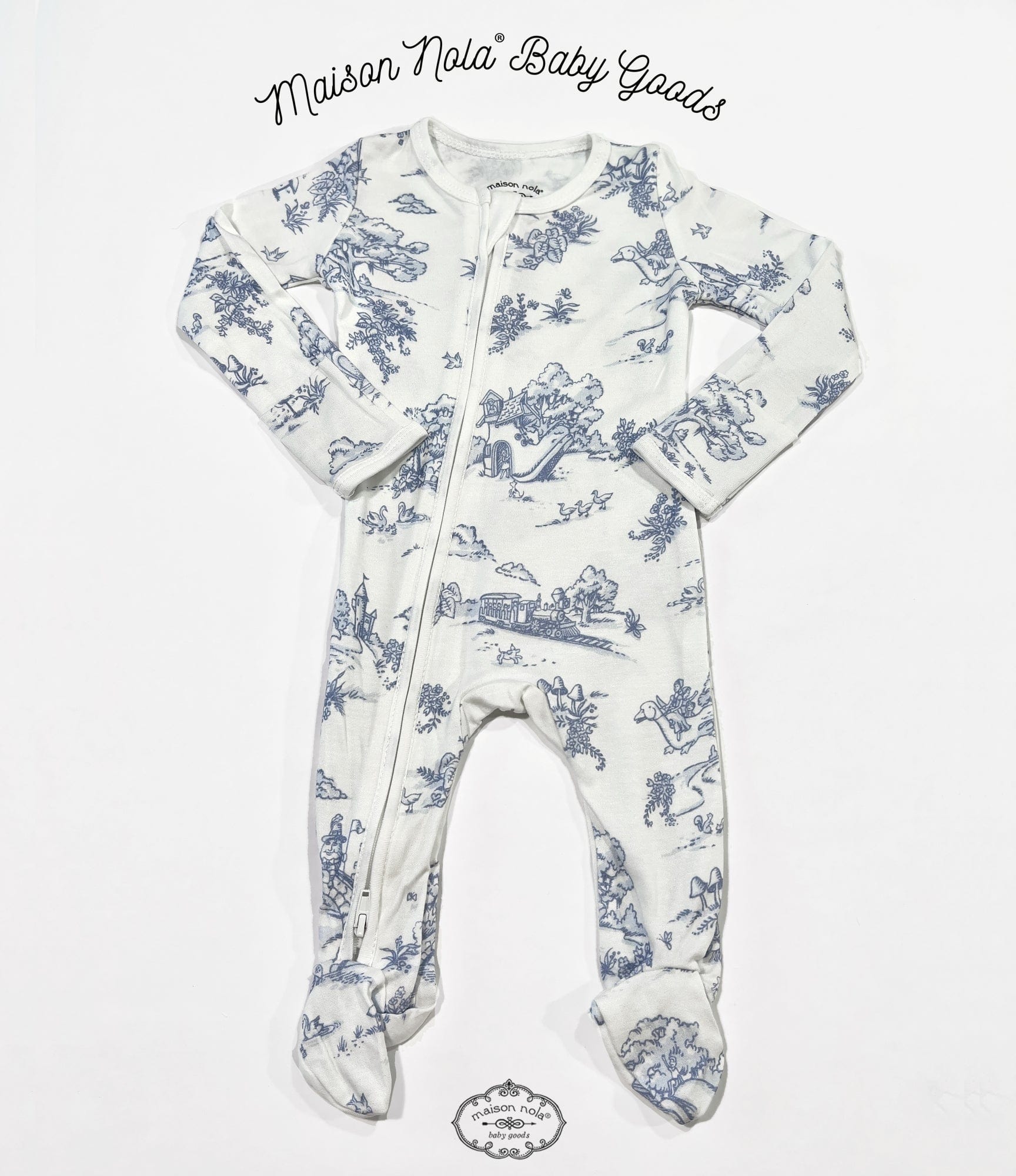 Maison Nola Maison Nola Storyland Footie - Little Miss Muffin Children & Home