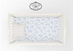 MSN - Maison Nola Maison Nola Toile Crib Fit Sheet - Little Miss Muffin Children & Home