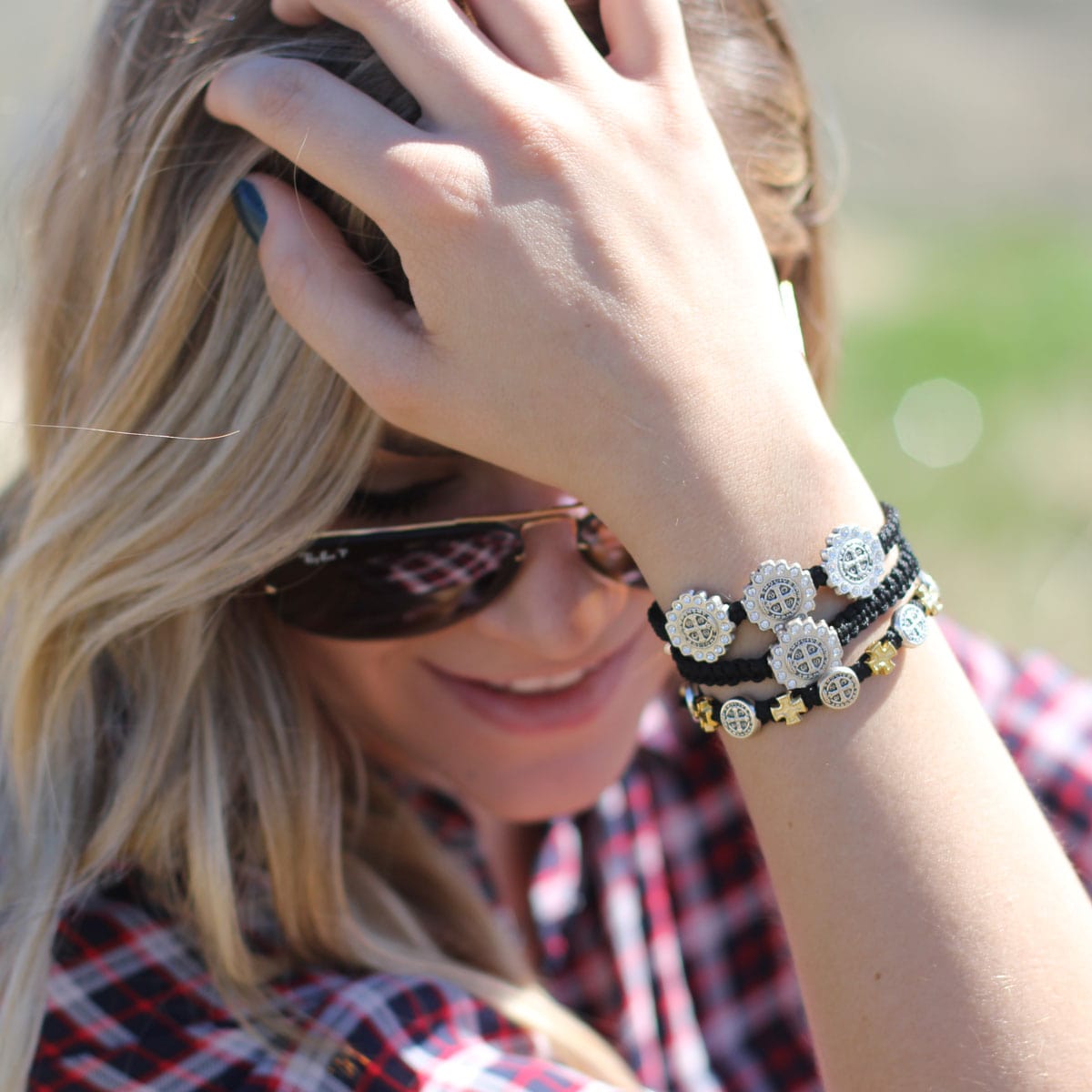 My Saint My Hero My Saint My Hero Brilliance Trinity Bracelet - Little Miss Muffin Children & Home