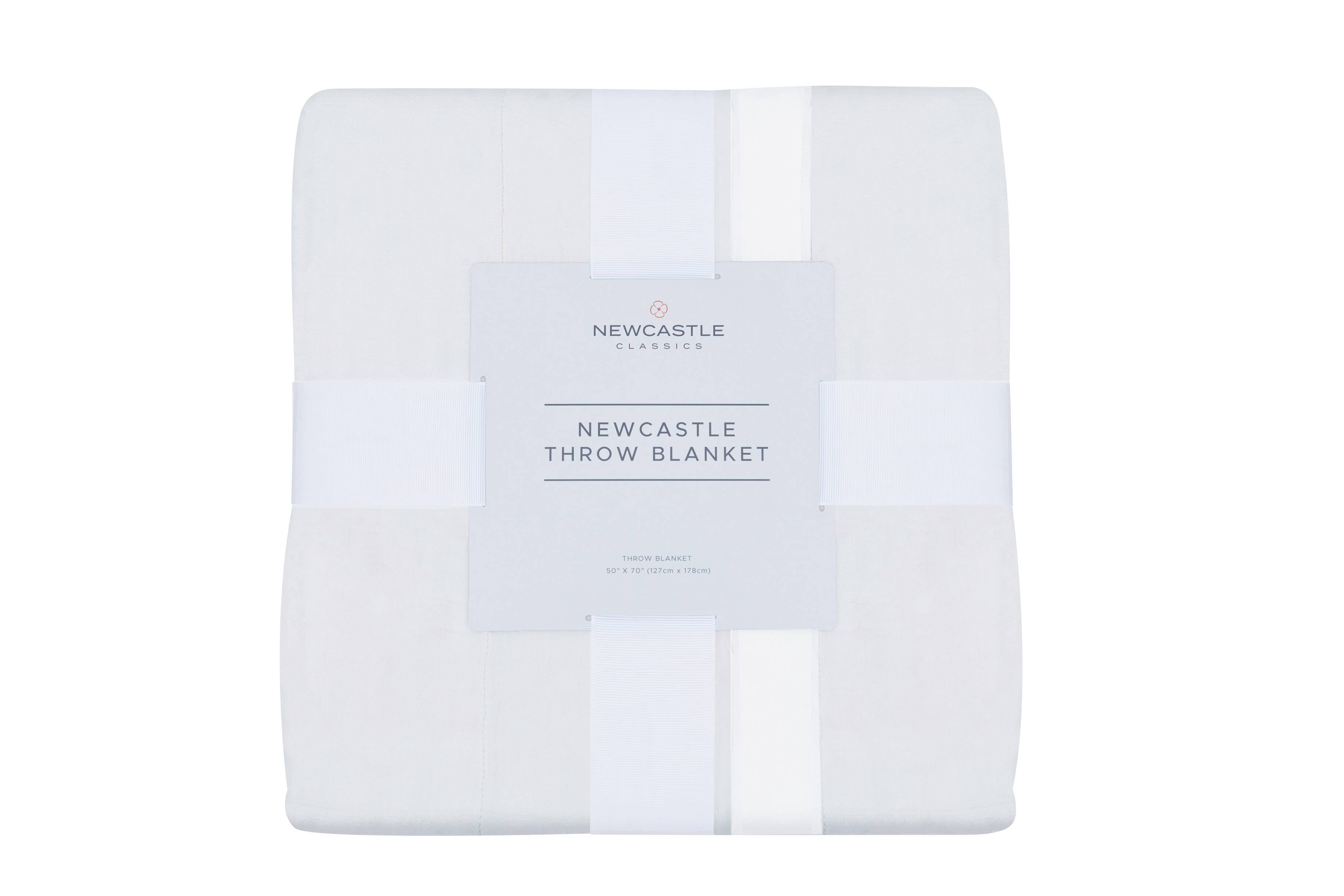 Newcastle Classics Newcastle Classics White Pure Cotton Throw - Little Miss Muffin Children & Home