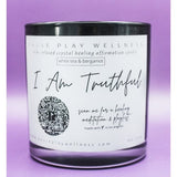 Pause Play Wellness Pause Play Wellness 'I Am Truthful' Meditation Candle - Little Miss Muffin Children & Home