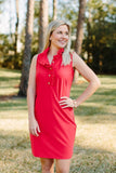 Katherine Way Collections Katherine Way Red Campeche Dress - Little Miss Muffin Children & Home