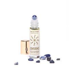 Cast of Stones - CONFIDENCE ESSENTIAL OIL ROLL ON AROMATHERAPY INFUSED W/ CRYSTALS - Little Miss Muffin Children & Home