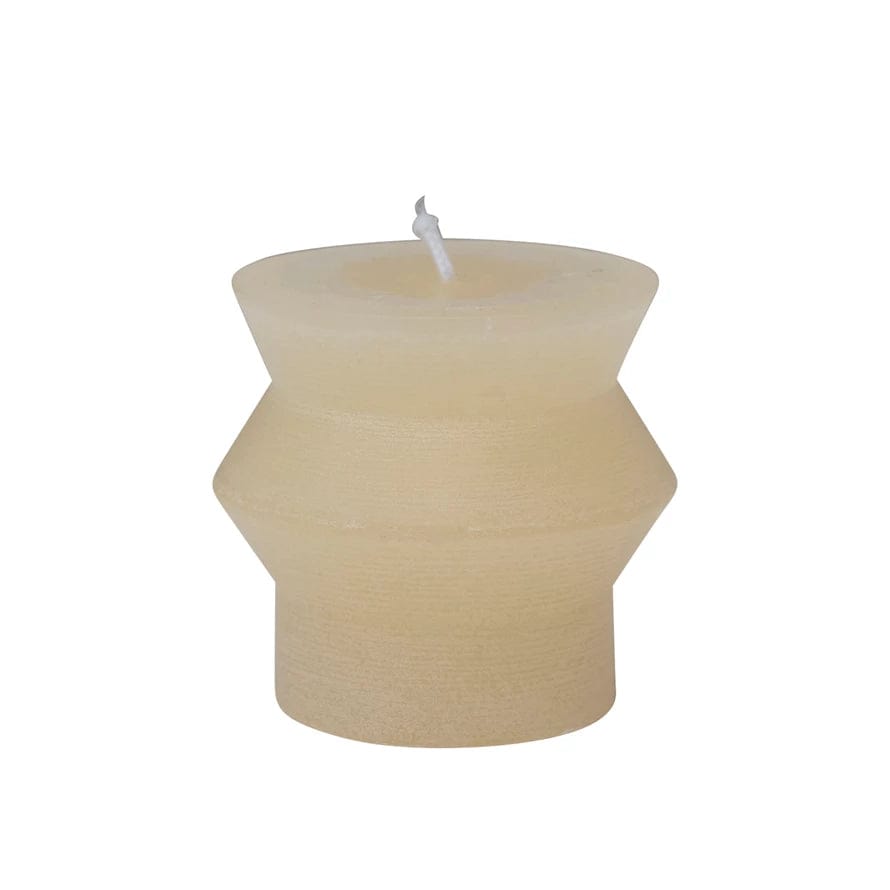 Creative Co-op Creative Co-op Unscented Totem Pillar Candle - Little Miss Muffin Children & Home