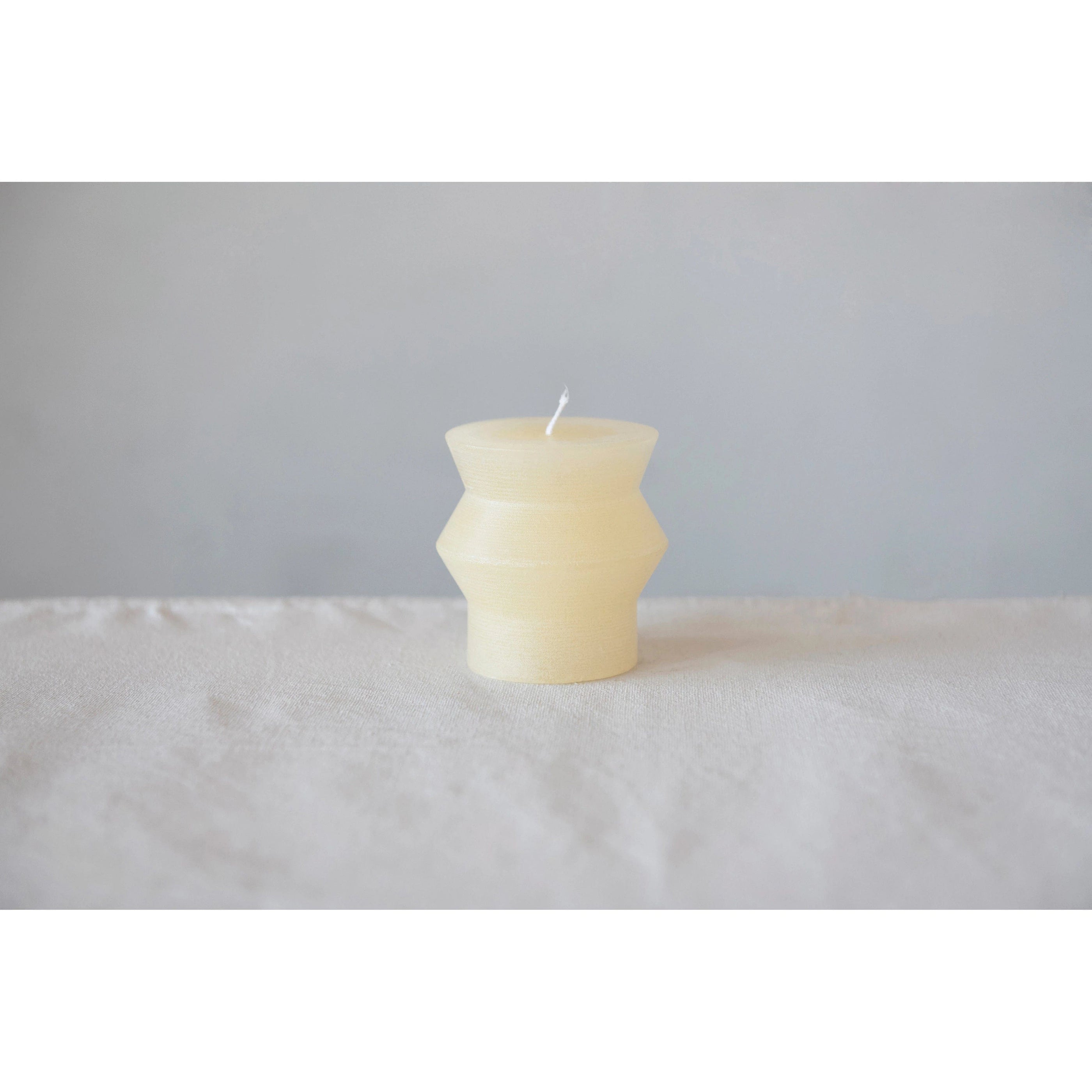 Creative Co-op Creative Co-op Unscented Totem Pillar Candle - Little Miss Muffin Children & Home
