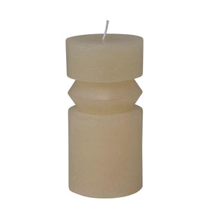 Creative Co-op Creative Co-op Unscented Totem Pillar Candle - Little Miss Muffin Children & Home