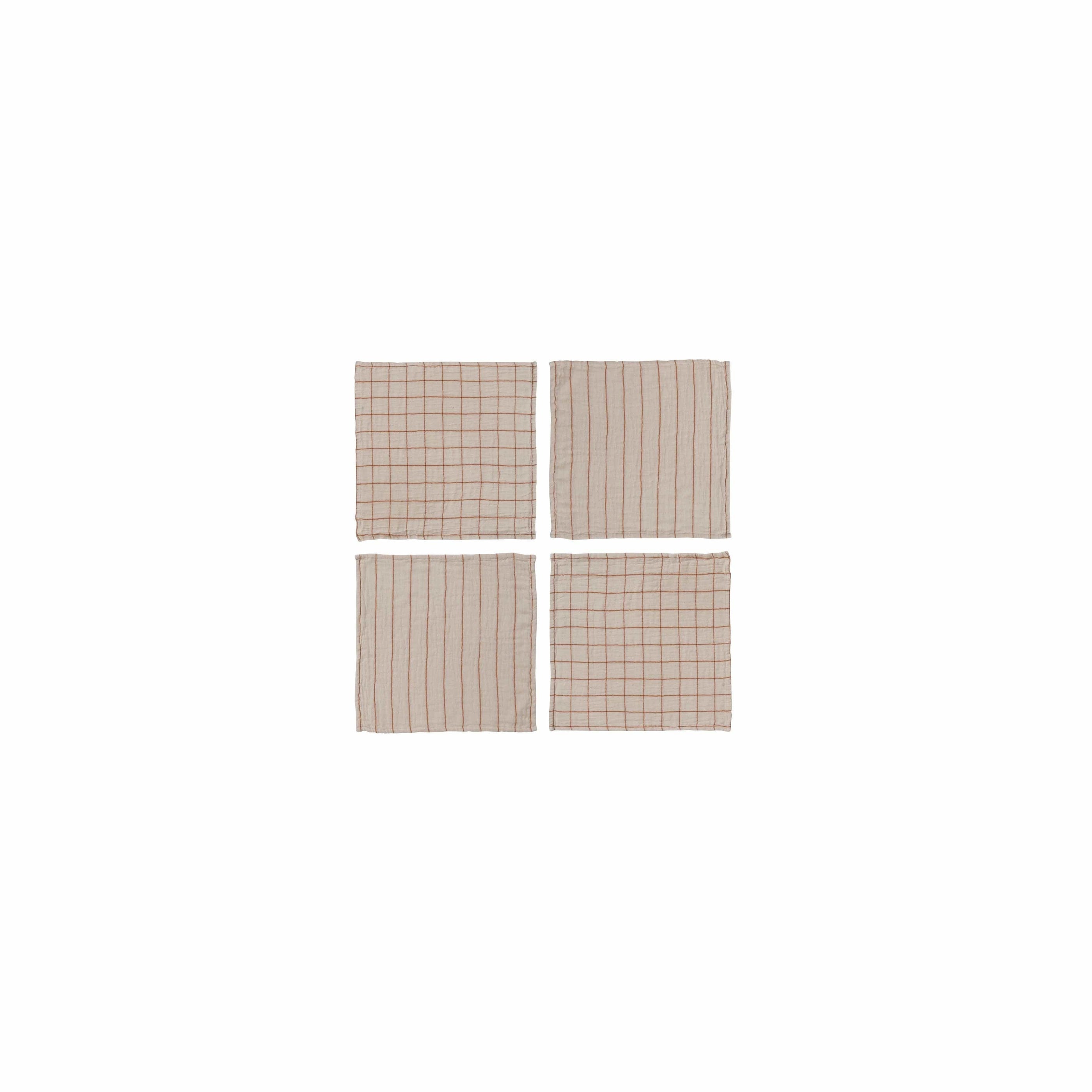 CCO - Creative Co-op Creative Co-op Cotton Cloth Napkins - Little Miss Muffin Children & Home