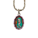 Saints For Sinners Saints For Sinners Saint Clare of Assisi Hand Painted Medal - Little Miss Muffin Children & Home