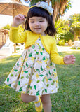 Mayoral Usa Inc Mayoral Satin Printed Dress - Little Miss Muffin Children & Home
