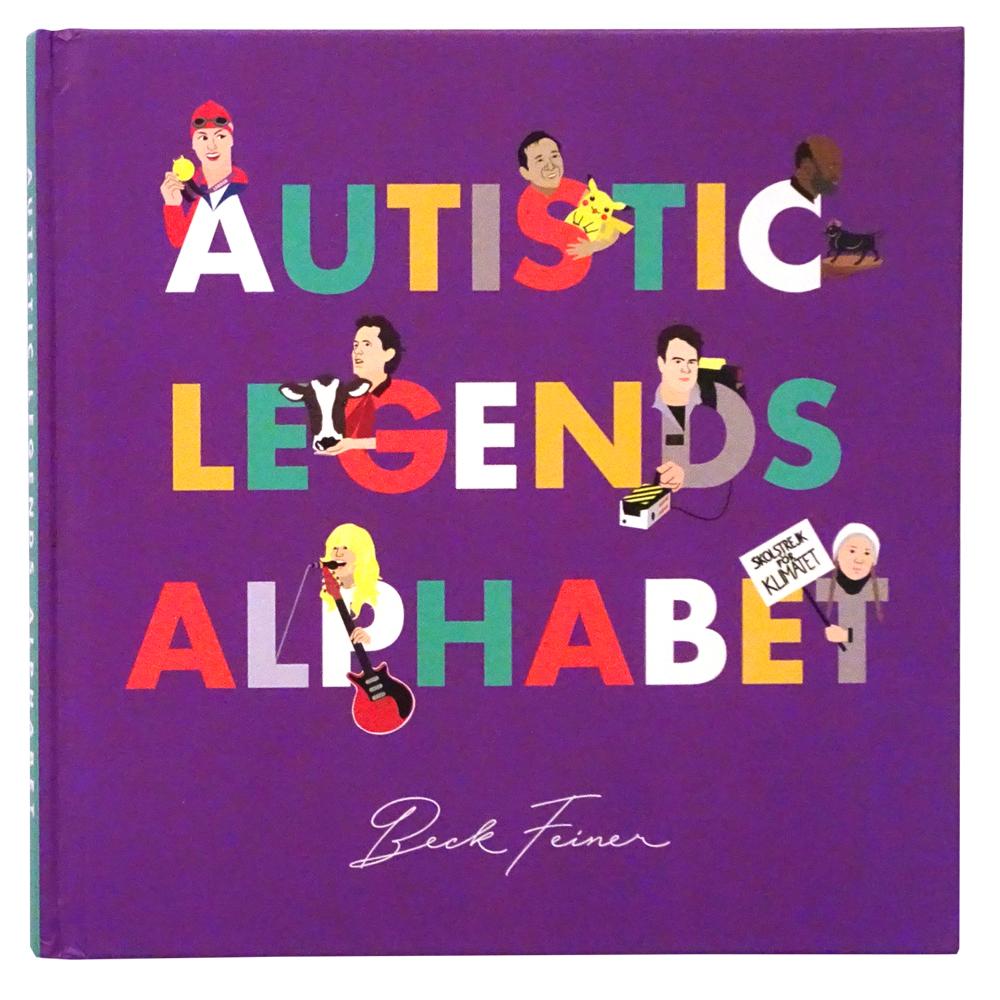 Alphabet Legends Autistic Legends Alphabet Book - Little Miss Muffin Children & Home